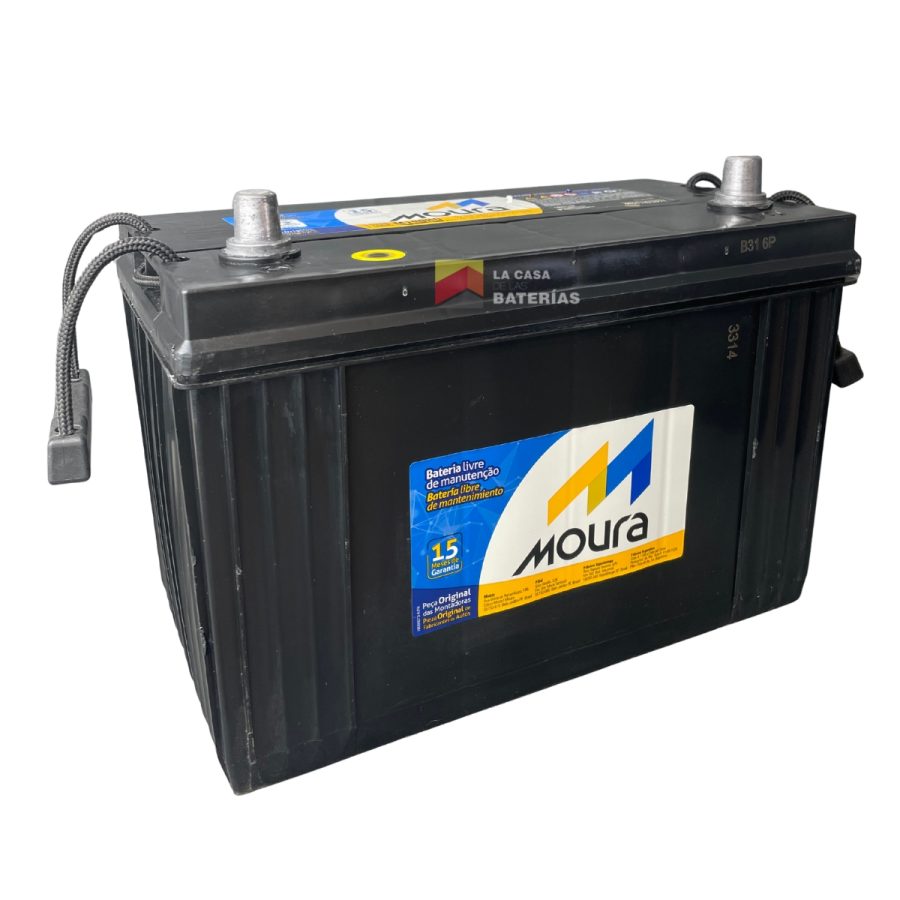 Batería MOURA M100HD 12VOLT. 165AMP. 100A/H. - La Casa De Las Baterías