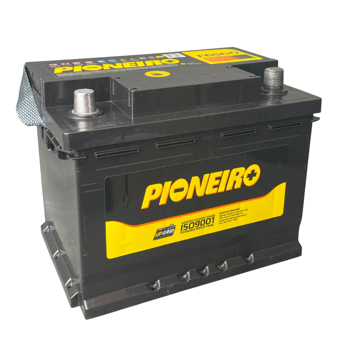 Batería PIONEIRO F65GD 12VOLT. 110AMP. 65A/H.